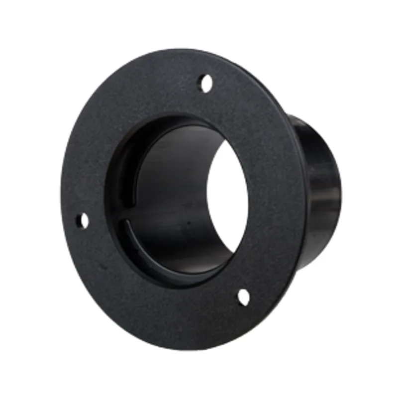 Shields Montageflansch Schwarz; Uv-Beständig