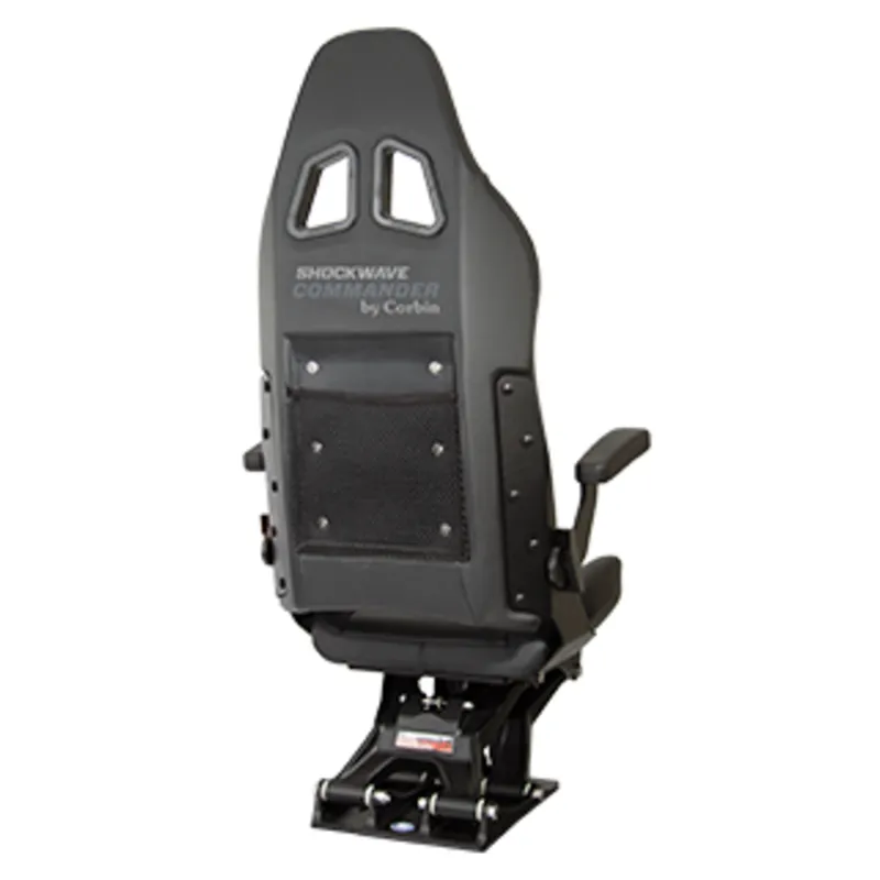 Shockwave Commander Steuerstuhl - hohe Rückenlehne Onyx (schwarz)