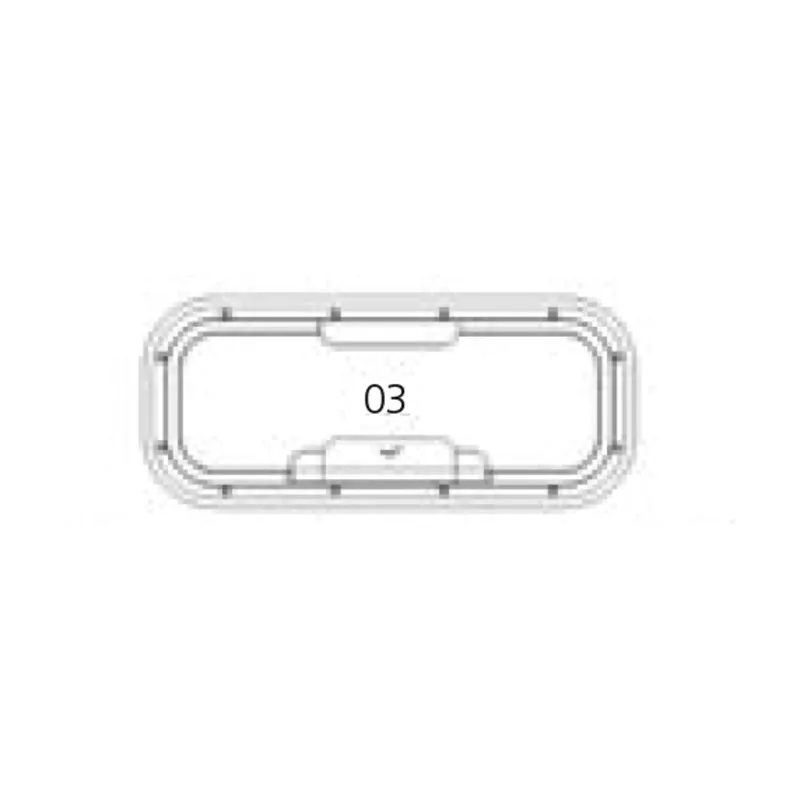 Goïot Fliegengitter für Bull-Auge Modell 'Opal 03'