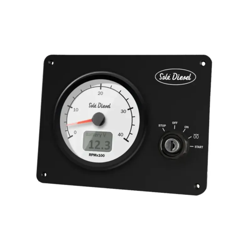 Solé Bedienpanel SSG-20 Mini-17/29 ETS 12V weiss (ersetzt SVT-20 22.60938130)