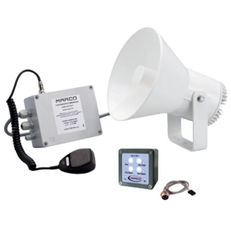 Wassergeschützter (Ip67) Schallsignalanleige 12v mit Niro Halter + Zulassung