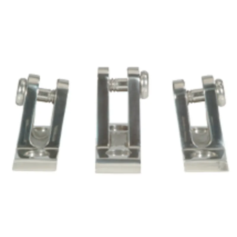 Niro Verdeckbeschlag, Schräges Modell, Fuß 22x51mm