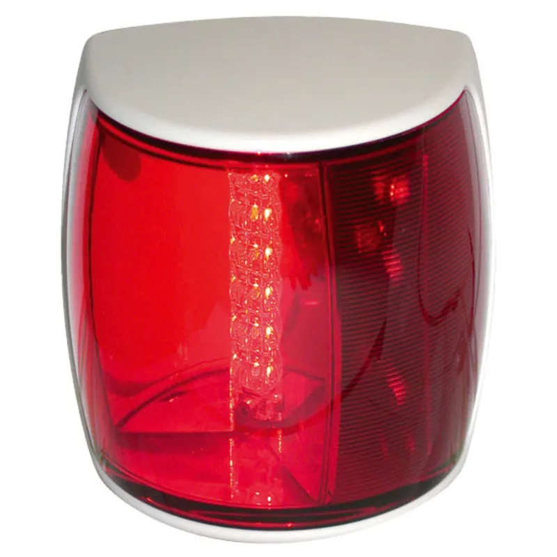 Hella Naviled-Pro Backbordlaterne, 9-33V, 112.5°, BSH-2NM, Weißes Gehäuse mit Roter Linse