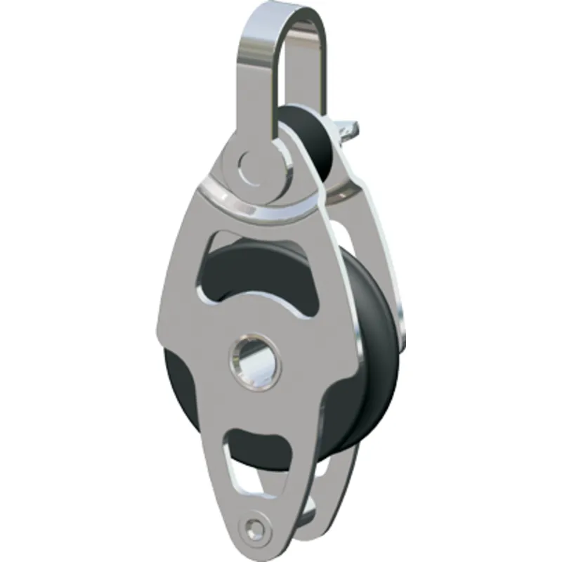 Antal Niro 316 Mini Blöcke Serie 34x6, Kugelgelagert, Single Blöcke + Becket (Unterbügel)