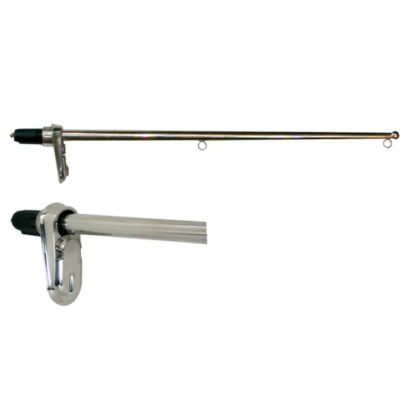 Niro Flaggenstock, Abnehmbar mit Abschließbarem Halter