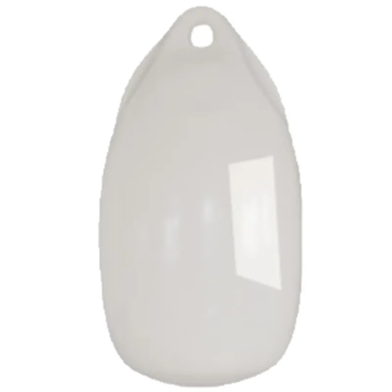 Fender Tropfenmodell 'Dumpy', Ø180mm, L=360mm, Weiß (Größe 2) (aufblassbar mit Kugelventil)