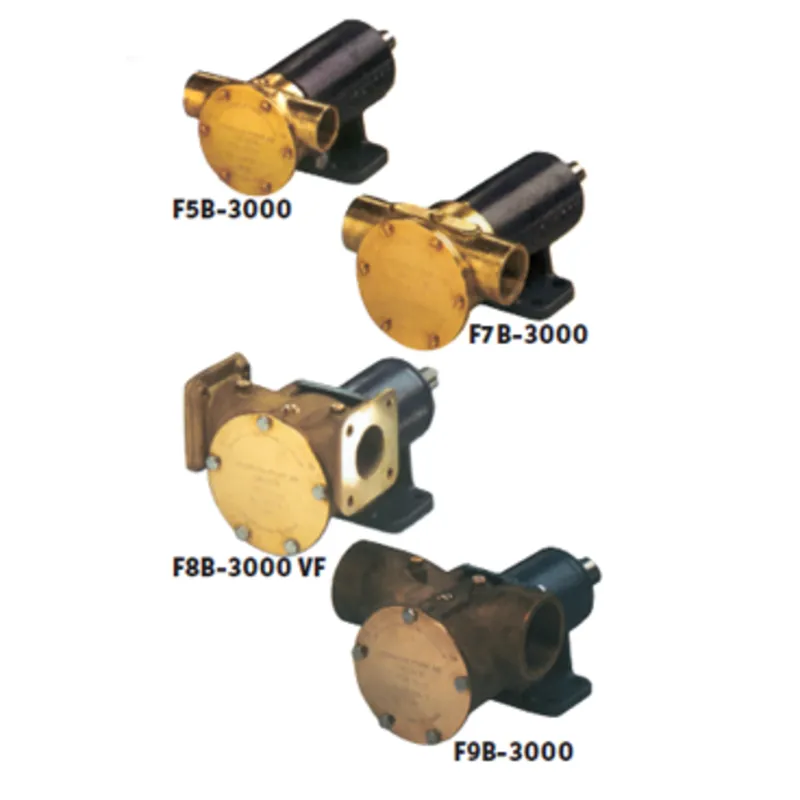 Johnson Pump Impellerpumpe F95b-3000, 627l/Min, Fußmontage (mit Gleitringdichtung & Niro Deckel)