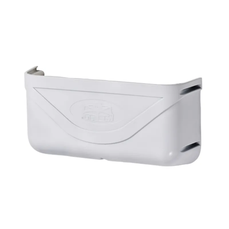 Kunststoff Staukasten, Weiß, Abm. 370x185x100mm