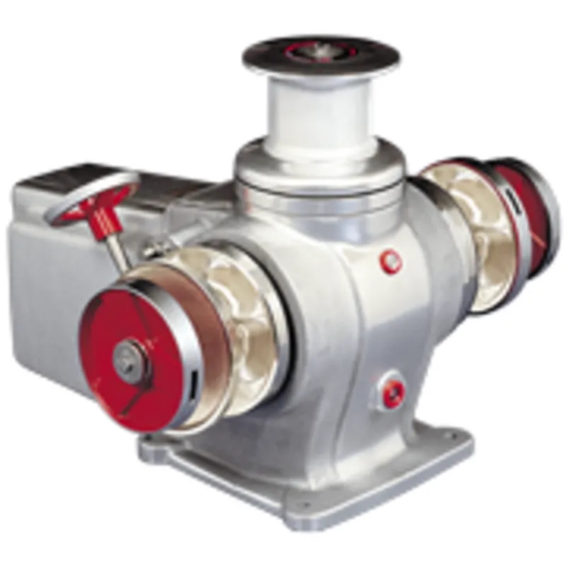 Lofrans Windlasses Ankerwinde Horizontal, Modell 'Titan B', 24v, 2300w, 2x Kettennuß 12-13 Din & 1x Spillkopf