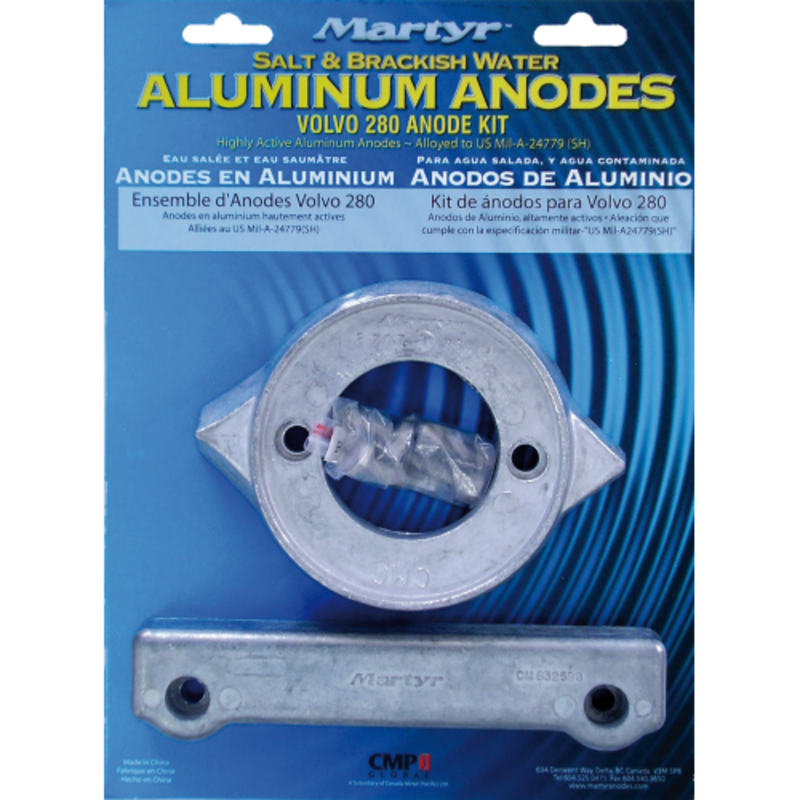 Aluminium Anodensatz, Volvo 280