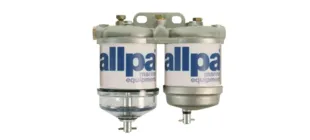 DOPPELTE Dieselfilter mit Wasserseparator