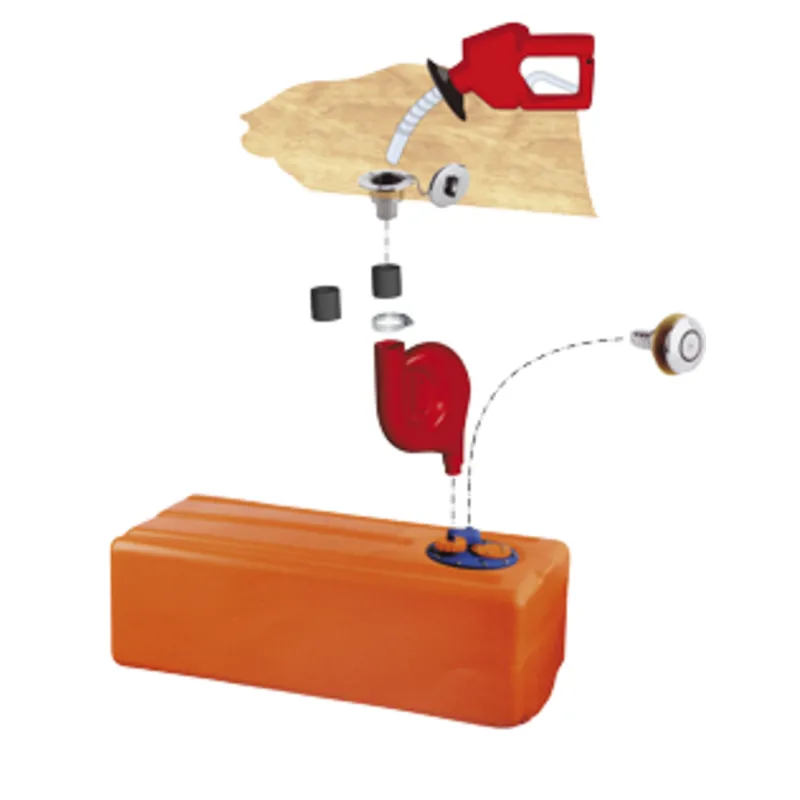 Anti-Schaum-Treibstoff-Überlauf