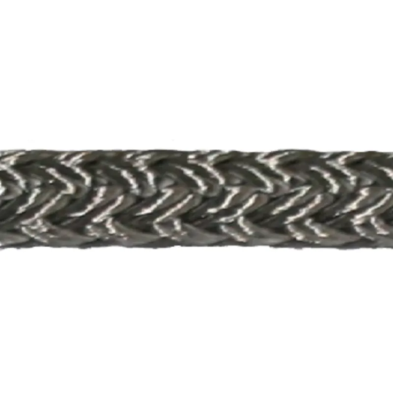 Allcord-16, 16-Fach Geflochtenes Polyester, Ø8mm, Grau, Haspel 200m