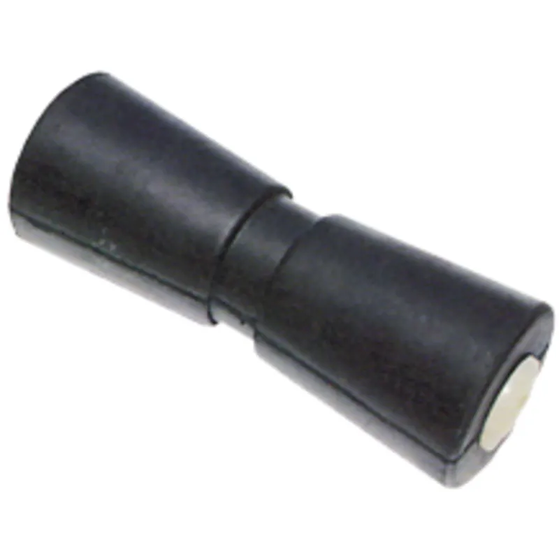 Kielrolle, L=190mm, Bohrung 16mm, Extra Schwer mit Nylon Lagerbuchsen (Hochwertigem Gummi)