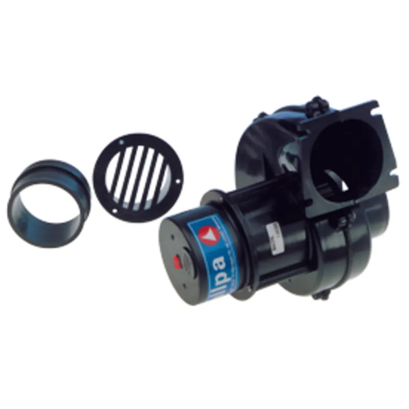 Motorraum Ventilator, 12v, 3,9a, 280m³/Std., Flanschmontage, Rina-Zertifiziert