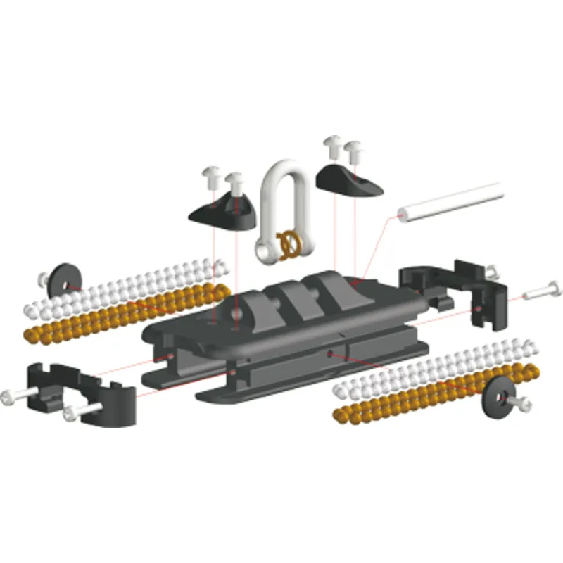 Antal aluminium Klemme für Endfitting Typ 110/150/190