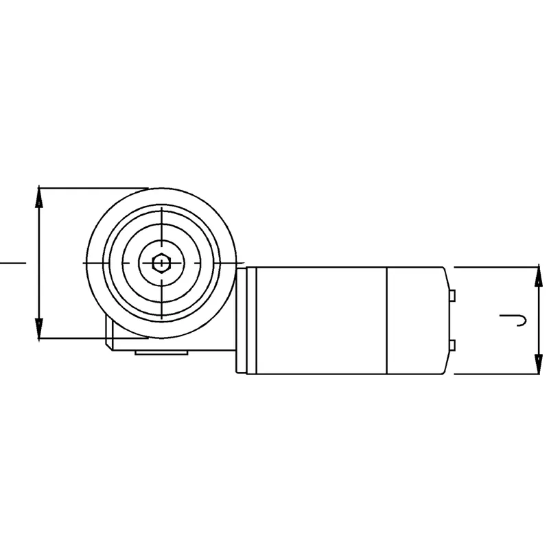 Capstan Vertikal, Modell 'T1700', 24v, 1700w