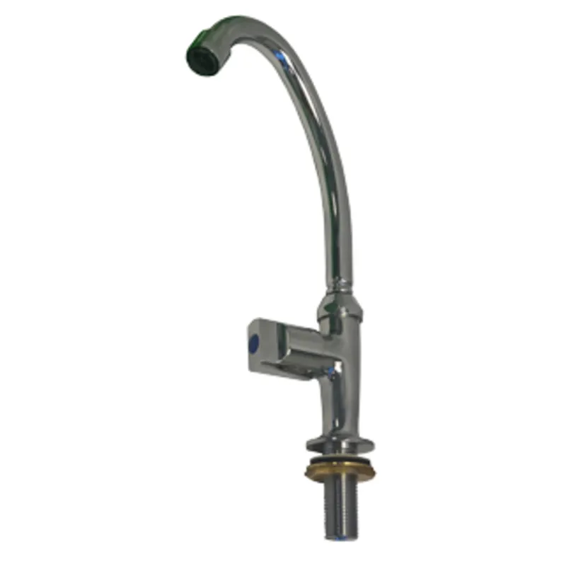 Verchromter Wasserhahn mit Schwenkbarem Auslauf, Anschluß 1/2"