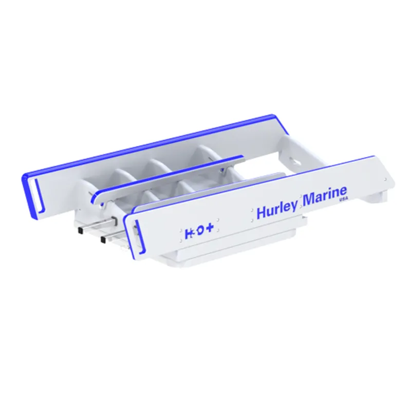 Hurley H3O+ Davit mit Elektrischer Winde, weiss