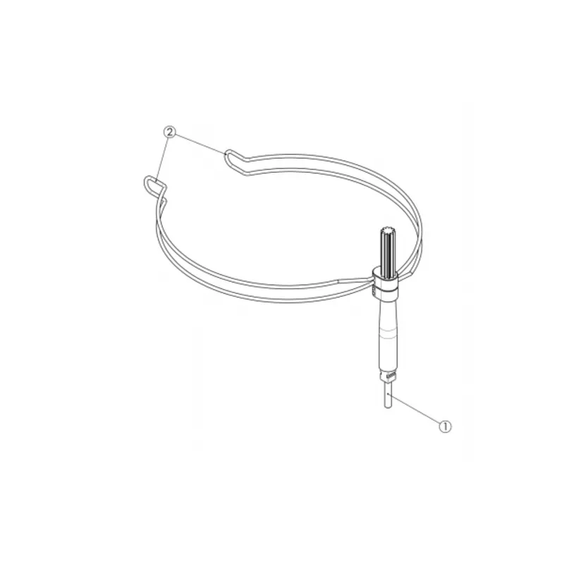 Topfhalter für 1 Brenner