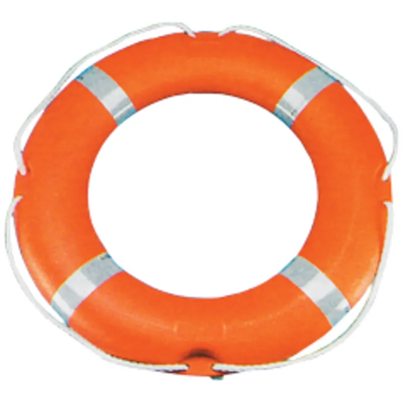 Rettungsring Modell 'Taurus', 750x450mm, Orange mit Reflektierenden Gurten