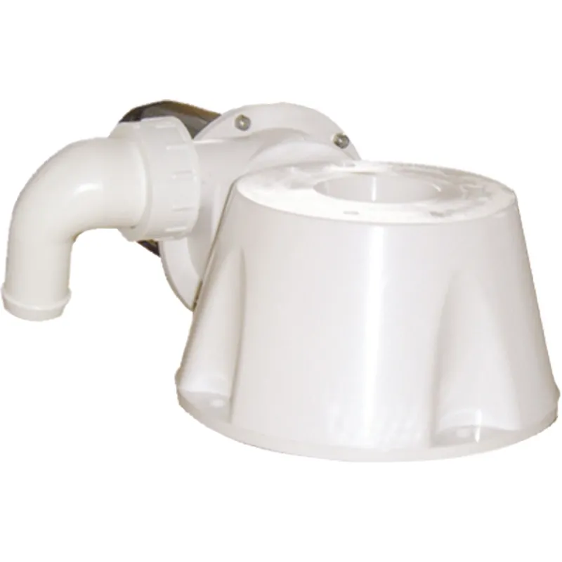 Johnson Pump Umbausatz 24v, für Marine-Toilette, Fuß, 90°-Anschluß, Motor & Zerhacker