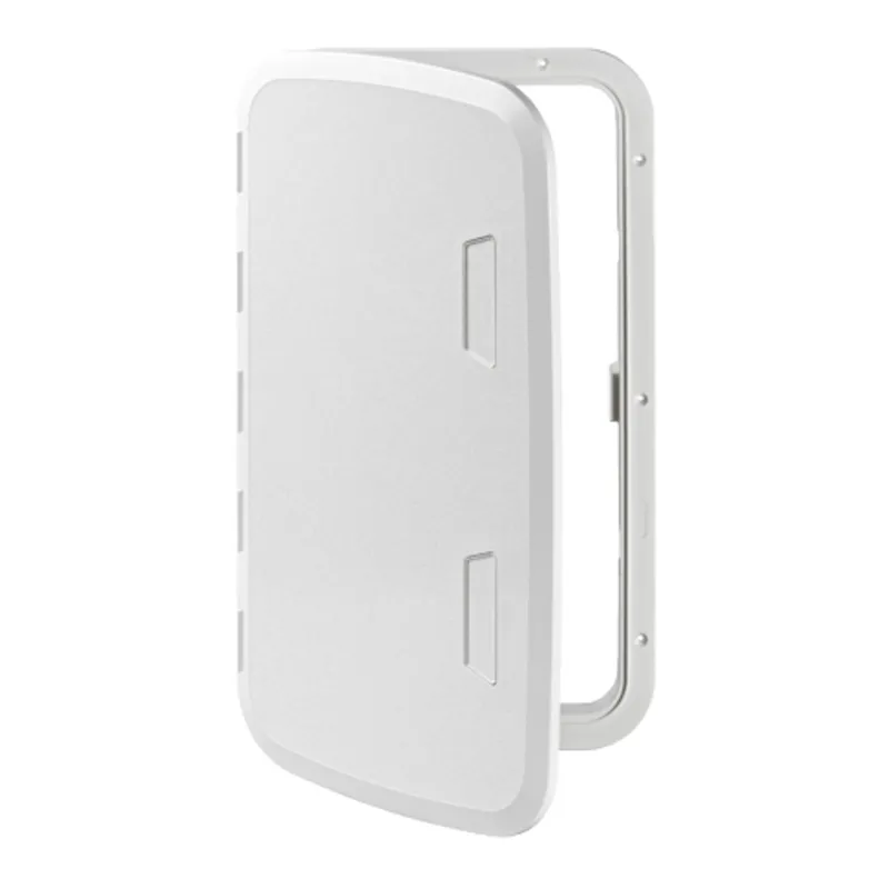 Kunststoff-Luke, 525x275mm, 180°, Weiß