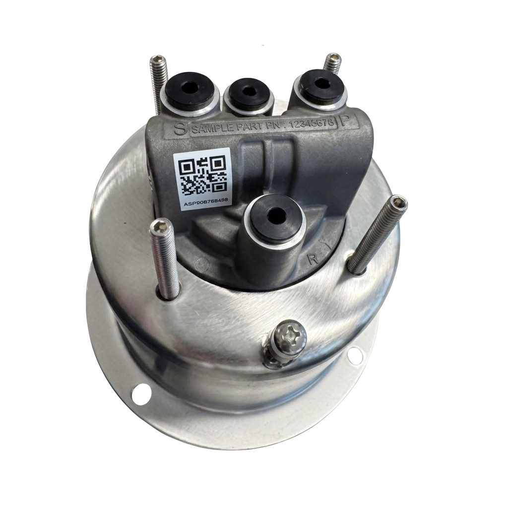 Niro Einbau Drop-In-Flansch 38mm für hydraulische Lenkpumpen