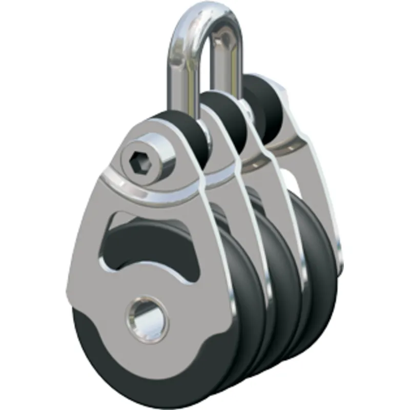 Antal Niro 316 Mini Blöcke Serie 34x6, Kugelgelagert, Triple Blöcke