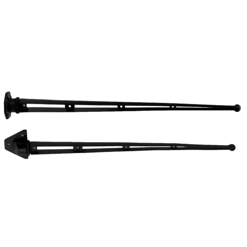 Kunststoff Flaggenstock, L=350mm, mit Geradem Fuß, für Schlauchboote, Satz 6 Stück