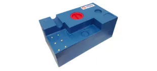 allpa einzelner Kunststoff-Fäkalientank