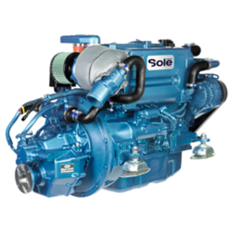 Solé Schiffsdiesel SM-94 mit Hydraulischem Wendegetriebe TM93, R=2.77:1