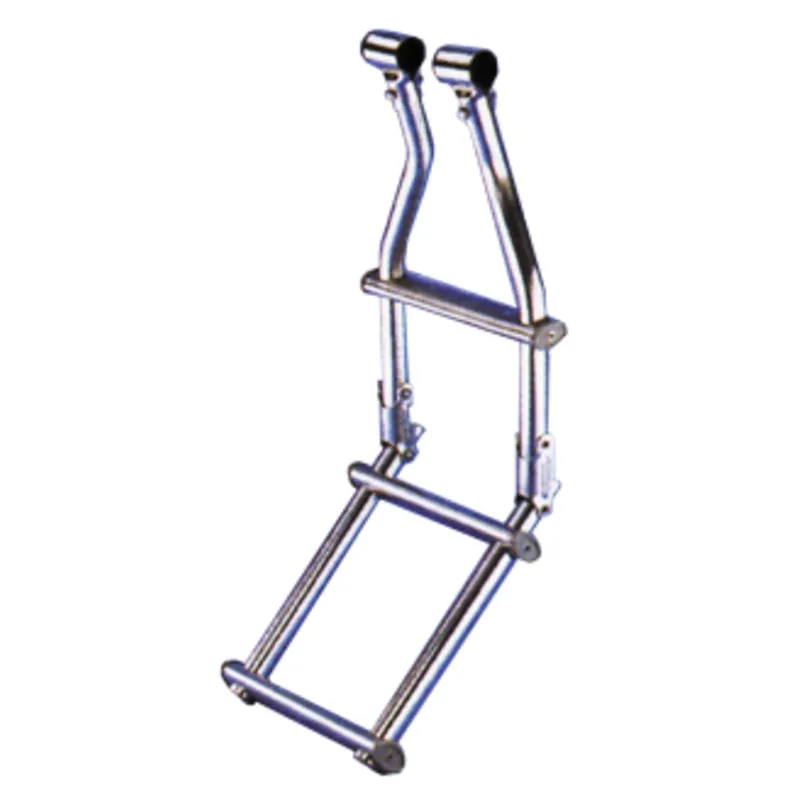 Niro Badeleiter für Badeplattform (S1900027), 3-Stufen, Abm. 220x620mm, Rohr Ø25mm