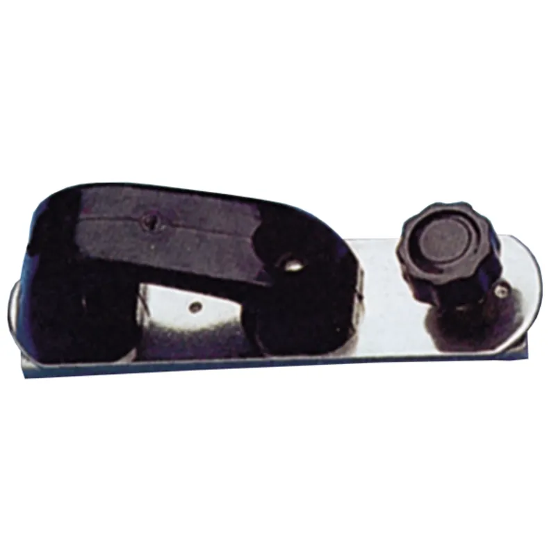 Niro Genua-Schlitten mit Leitöse & Rasterstift für U-Förmige Leitschiene