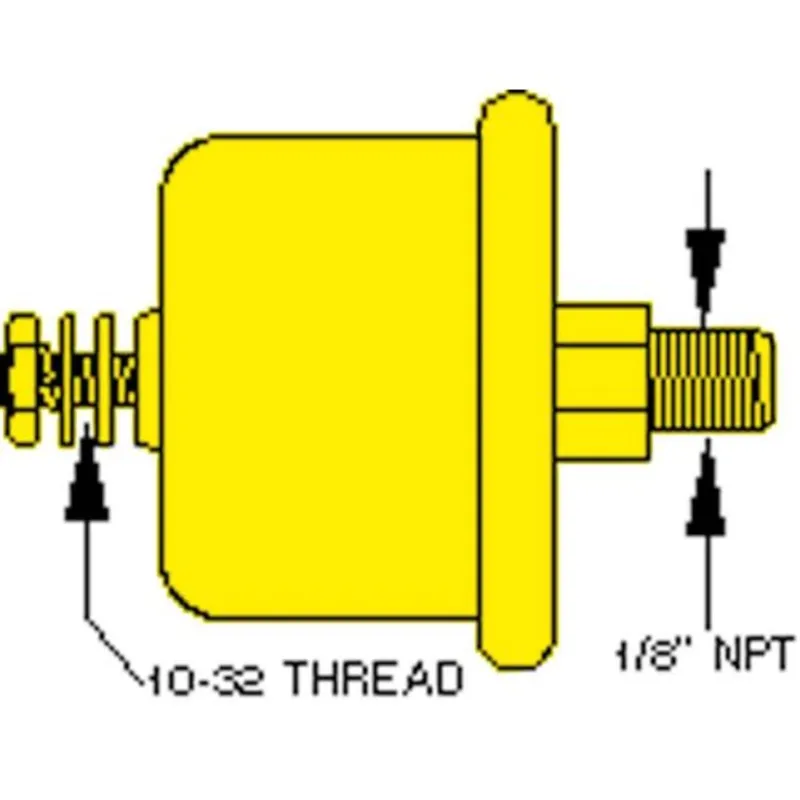 Öldruckgeber Single Station 80psi (5,5 Bar), 1/8" Nptf (Sw: 240-33 Ohm)