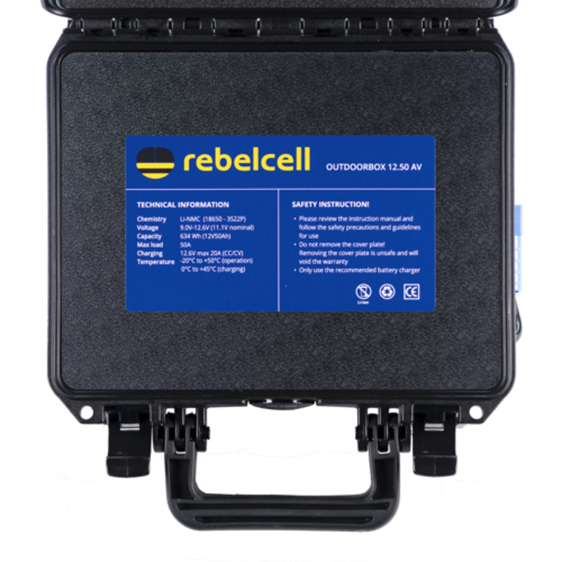 Rebelcell Outdoorbox 12.50 AV