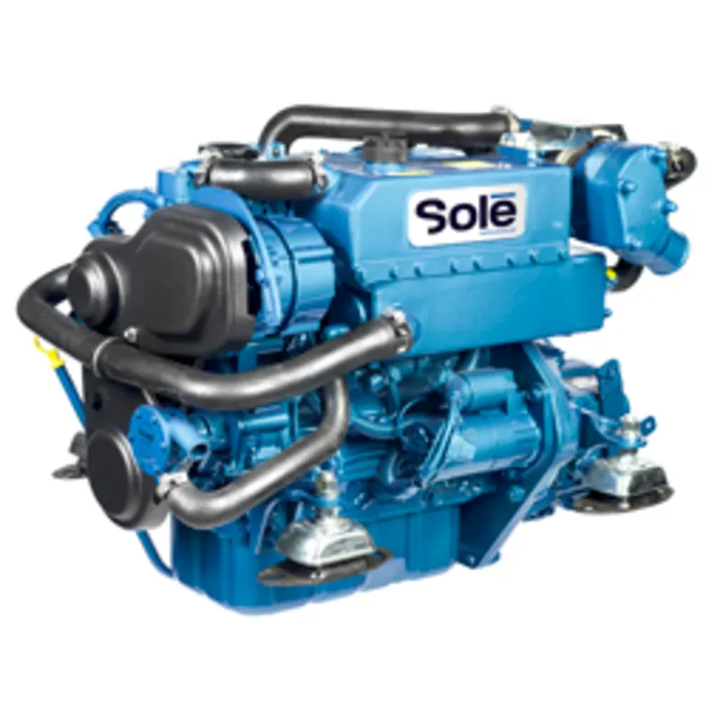 Solé Schiffsdiesel Mini 55 Turbo mit Technodrive Seaprop Saildrive, R=2.15:1