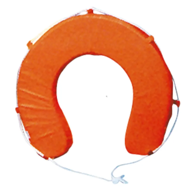 Rettungskragen Modell 'Commodore', Hufeisen, Orange