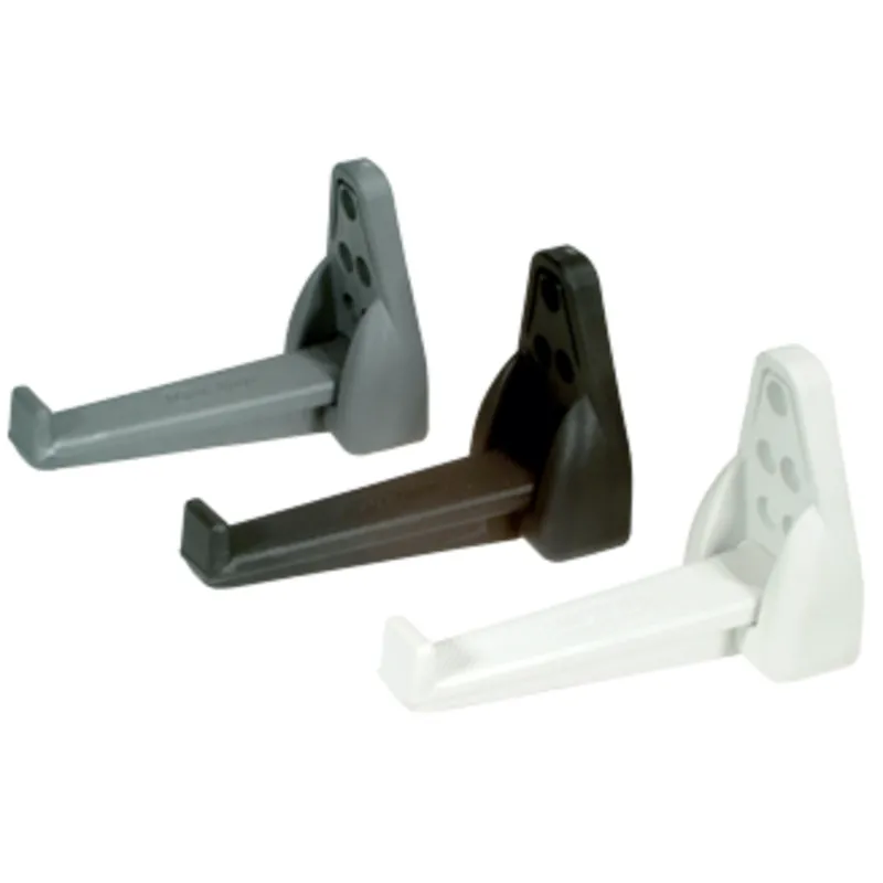 Klappbare Kunststoff-Fußstützen Mast Step, Max. 140kg, Schwarz