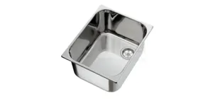 Niro Spülbecken rechteckig