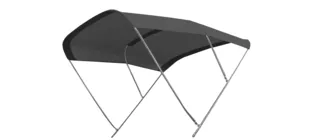 Niro Sonnentop Modell 'Biminox' - schwarz