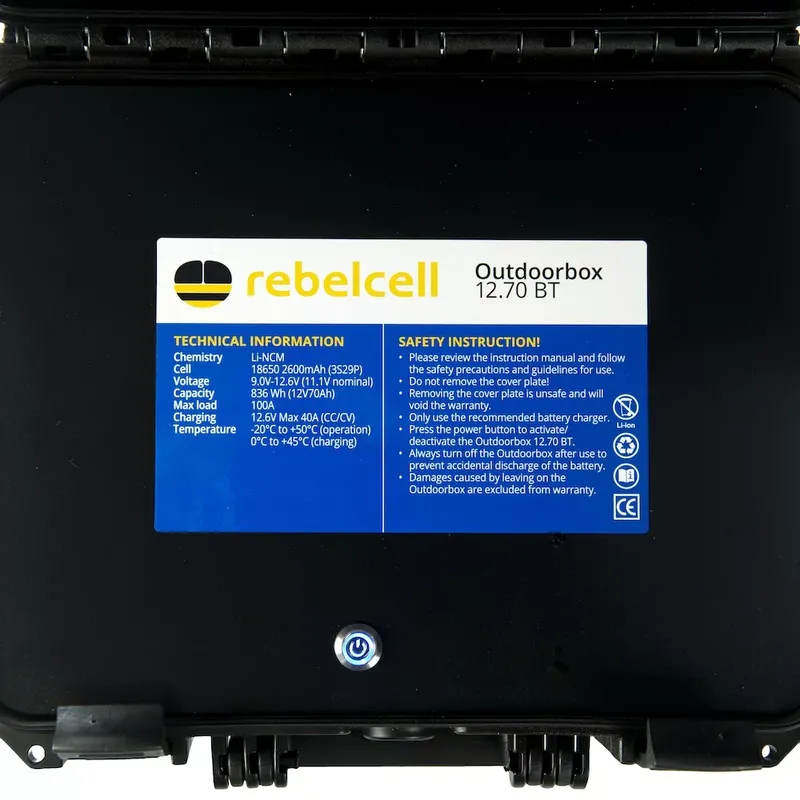 Rebelcell Outdoorbox 12.70 BT