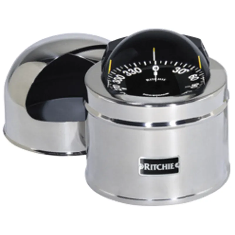 Ritchie Kompass 'Globemaster D-515-EP', 12/24/32V, Aufbau, Ø127mm/2 oder 5°, Niro (Segel)