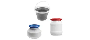 Schlagpütz und Container