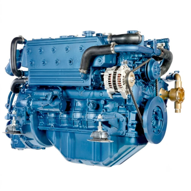 Solé Schiffsdiesel Sm-103 76 Hp mit Technodrive Tm93a Red.: 2,09:1 *