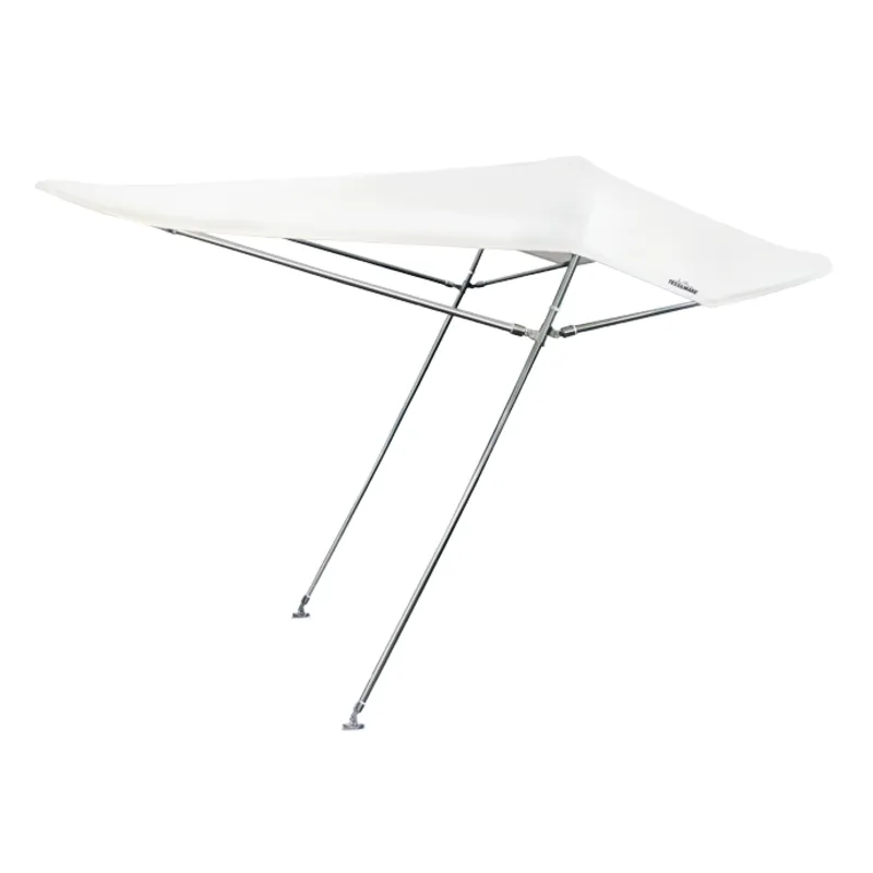 Sonnen-Top Modell 'Aria' 200x122x200cm; Weiß; Rohr Ø25mm