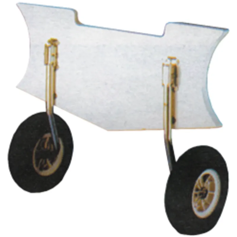 Niro Transporträdersatz für Schlauchboot, Max. 100kg (Klappbar)