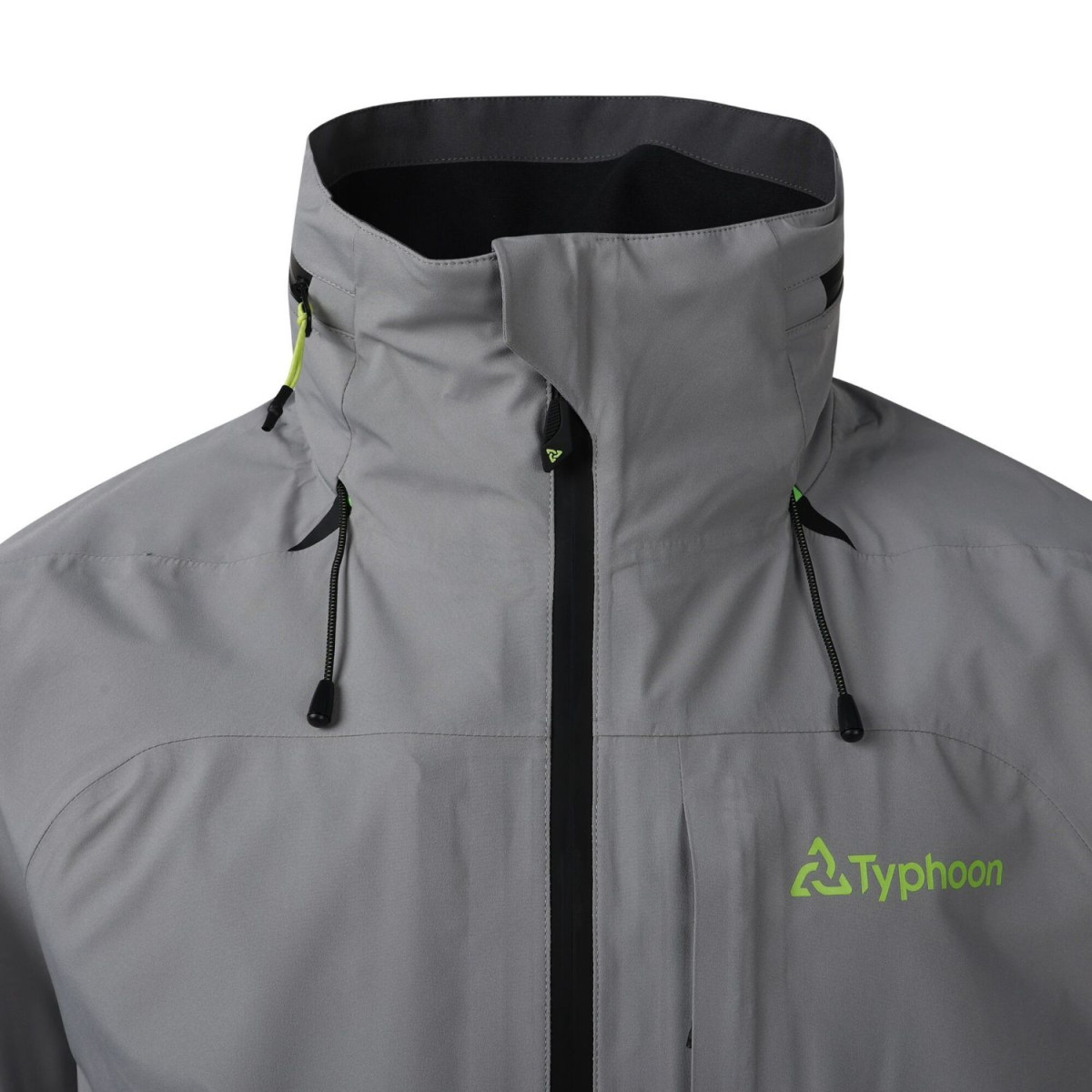 Typhoon Performance Coastal Jacke Grau/Grün Gr. XXL