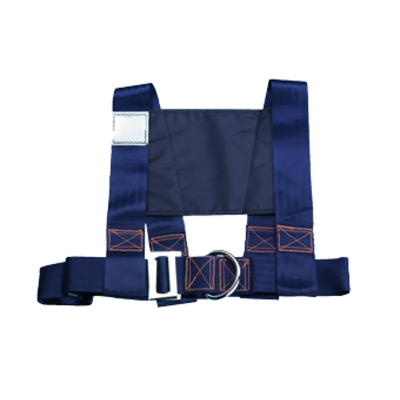 Sicherheitsgurt Modell 'Olympia' mit Niro Schnalle & Ring, Brustumfang 800-1200mm, Navy