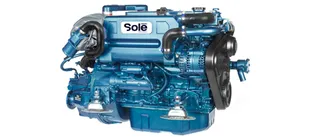 Solé SM-94 Schiffsdiesel mit hydraulischem Wendegetriebe